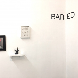 BARED, belgin yucelen sculpture, group exhibition at the Ground Floor Gallery Nashville Tennessee 1