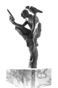 contemporary art, modern art, bronze, sculpture, figurative sculpture, bronze sculpture, Belgin Yucelen, sculptor